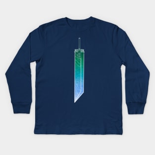 Buster Sword Kids Long Sleeve T-Shirt